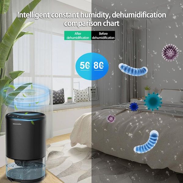 

smart home control 1pc household condensing dehumidifier indoor small silent drying bathroom