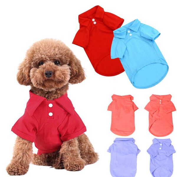 

dog apparel pet teddy puppy t-shirts suit clothes outfit coats