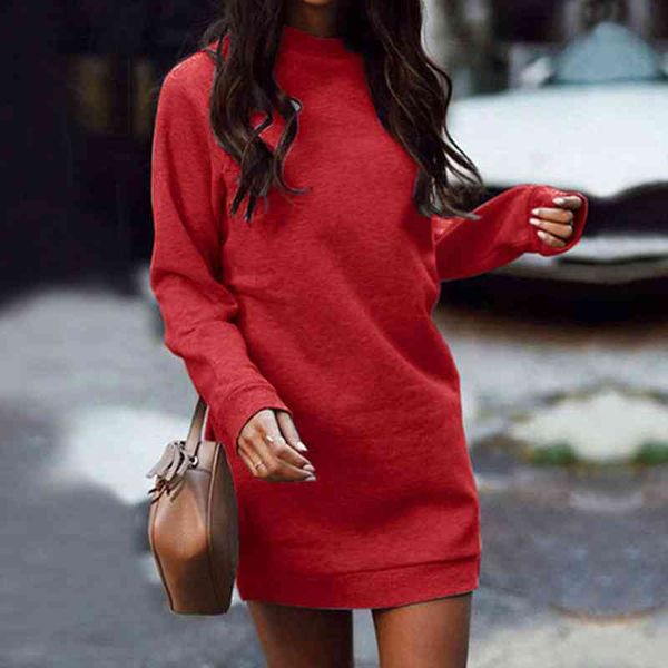 

casual sweater mini short thick womens dresses o-neck long sleeve spring winter slim fittness ladies knitted fashion vestidos, Black;gray