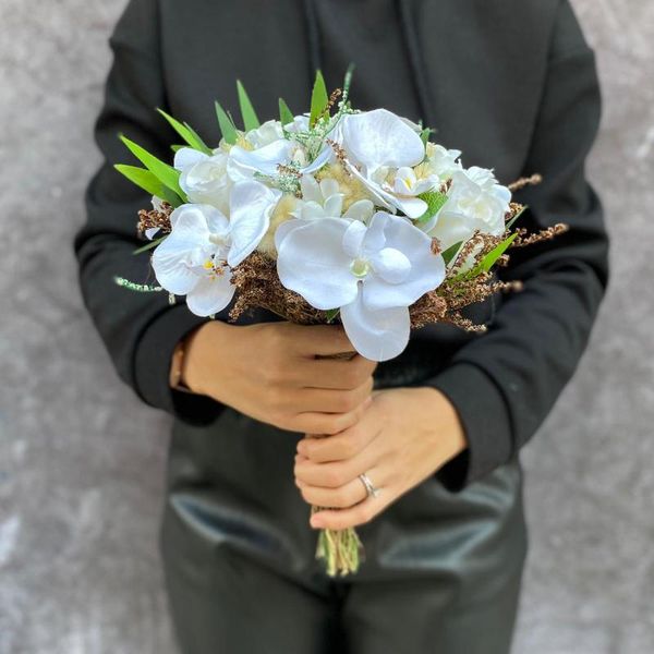 

bridal veils bride flower white the orchid rose bouquet, Black