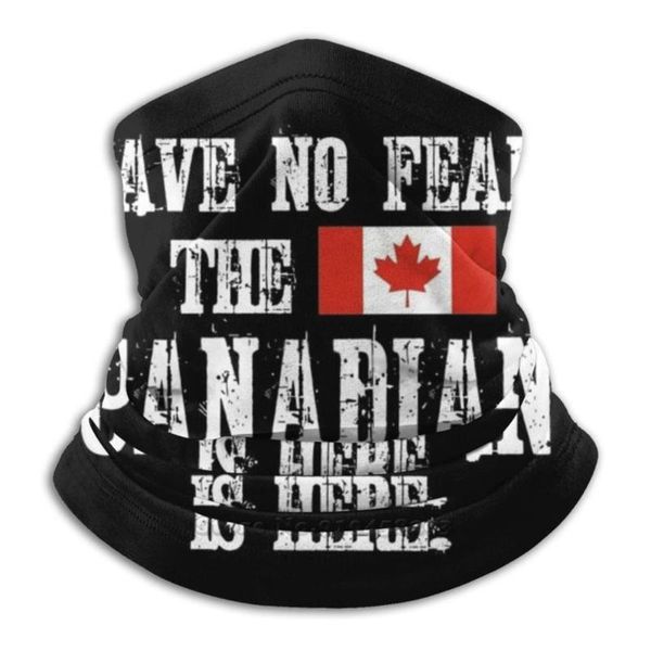 

scarves have no fear. the canadian is here. with flag of canada bandana scarf mask scarfs neck warmer headwear, Blue;gray