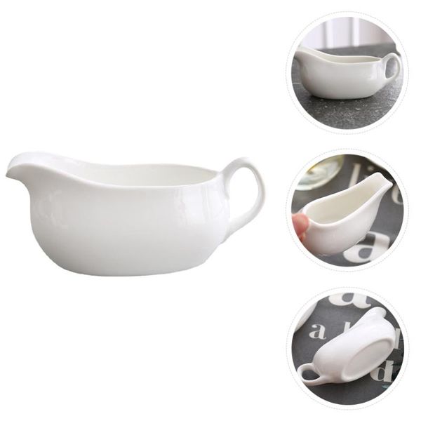 

porcelain gravy boats sauce saucier with handle storage bottles & jars