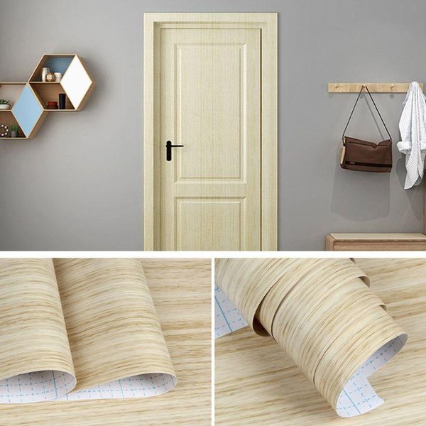 

wall stickers wood sticker self-adhesive film furniture real tactile sense surfaces
