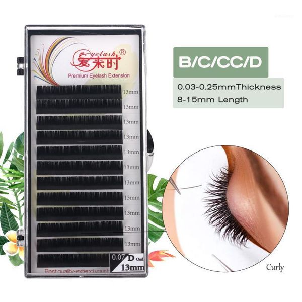 

eyelash extension individual curl b/c/cc/d eyelashes 0.03-0.25mm thickness russian volume extensions1