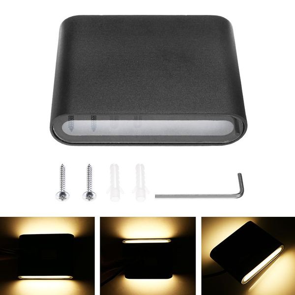 

wall lamp light led waterproof outdoor ip65 aluminum 12w indoor garden porch sconce decoration