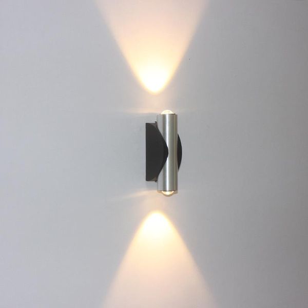 

wall lamps 2w led aluminium light up down rail project lamp bedside room bedroom arts decor indoor lighting