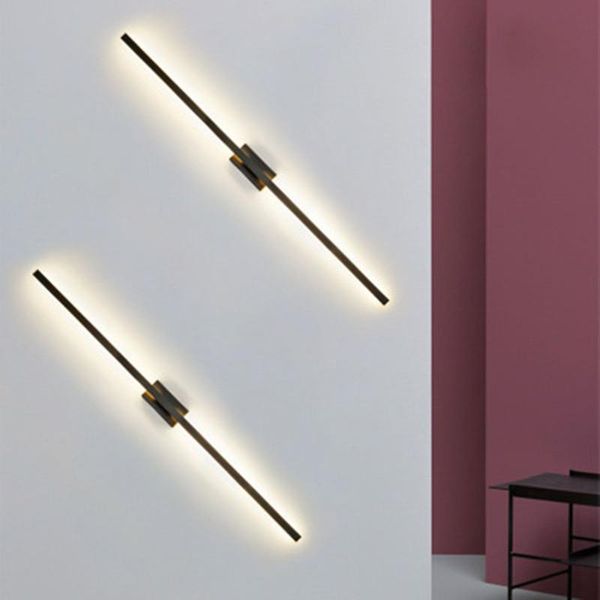 

wall lamp minimalist strip light modern living room bedroom bedside el corridor aisle led