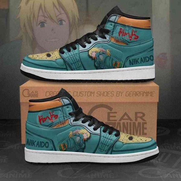 

dorohedoro nikaido sneakers horror custom anime sho, Black