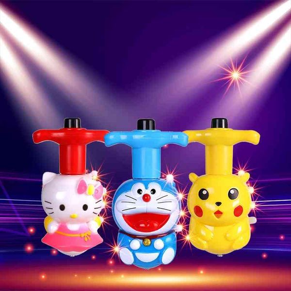 

cartoon luminous music rotating outdoor lights children's flash toys night market