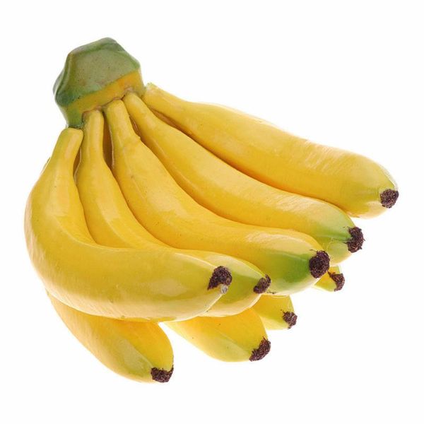 

lifelike banana bunch artificial plastic fake fruits decor prop party wedding engagement anniversary decorations decoration