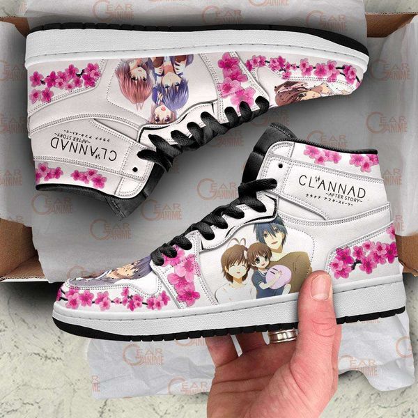 

clannad sneakers after story anime custom shoes