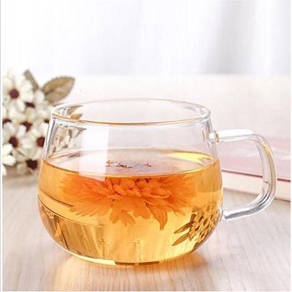 

wine glasses a simple single-layer glass with handle for tea, coffee, and milk