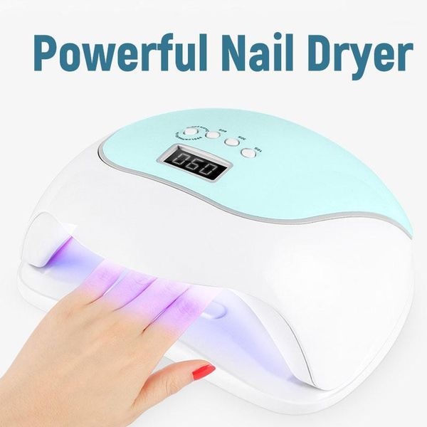 

professional uv lamp for nails dryer sun light nail manicure smart lcd display all led gel polish tool1