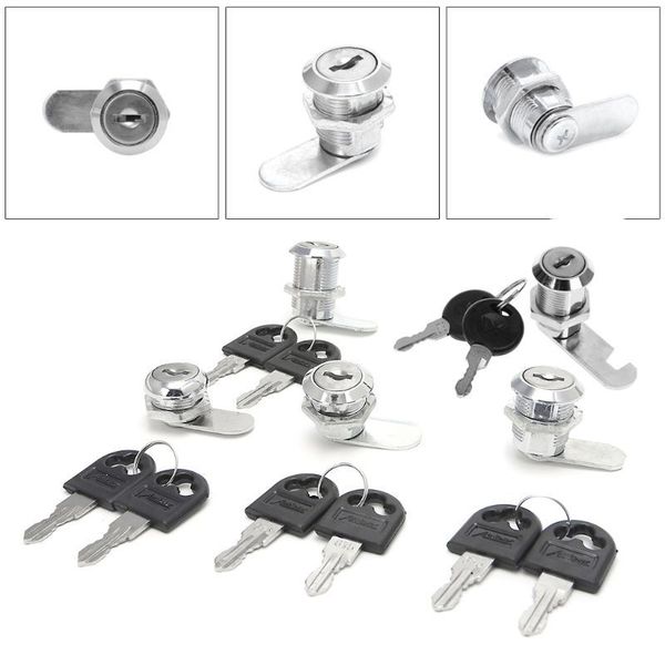 

load locks with 2-keys lock furniture hardware door cabinet lock for bureau brief box cam locks