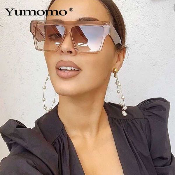 

sunglasses vintage square oversize for women men fashion brand designer eyewear big frame coloured lens sun glasses uv400, White;black