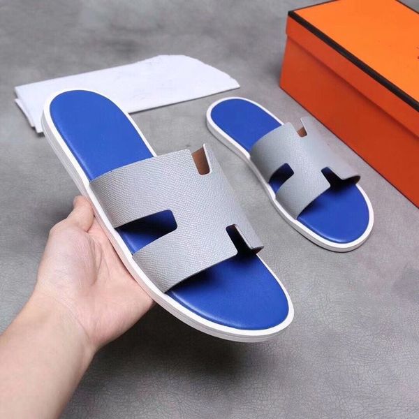 

slipper 2020 new leisure indoor and outdoor men's h-all-in-one sandals slippers flat bottom one line sheepskin foot pad multi color ins, Black