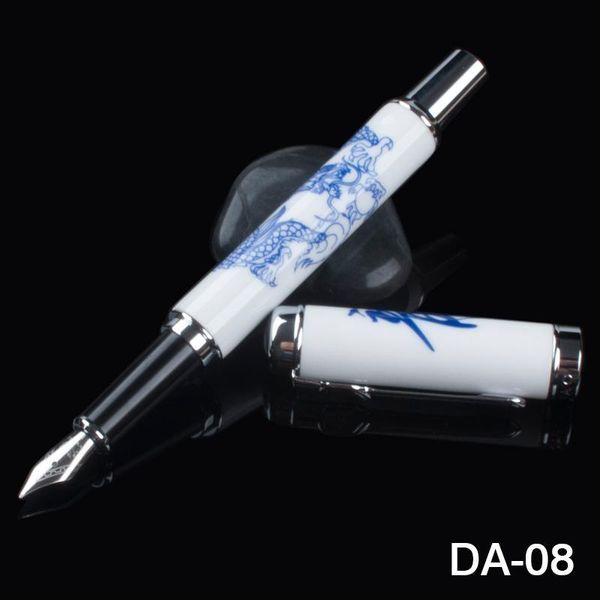 

luxury fountain pen jinhao 950 blue and white porcelain dragon 0.5mm nib 18kgp pens