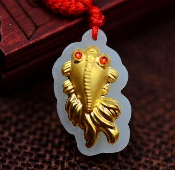

lockets 3d gold inlay and tianyu goldfish pendant h8#, Silver