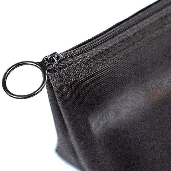 

3pcs cosmetic bag travel fashion black toiletry makeup organizer bags case pouch & cases