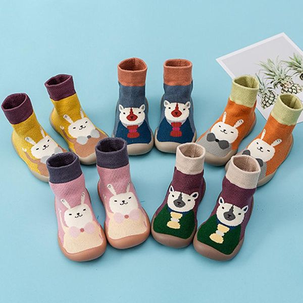 

first walkers 2021 arrival cartoon infant socks winter baby casual shoes warm toddler boy girl calcetines zapatos recien nacido