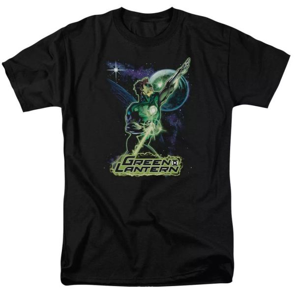 

Justice League of America Hal Galaxy T-Shirt DC Comics Sizes S-3X NEW, White;black