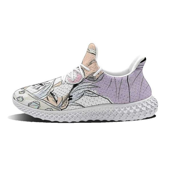 

spring 2021 uzui tengen anime pattern breathable flat shoes lz2x