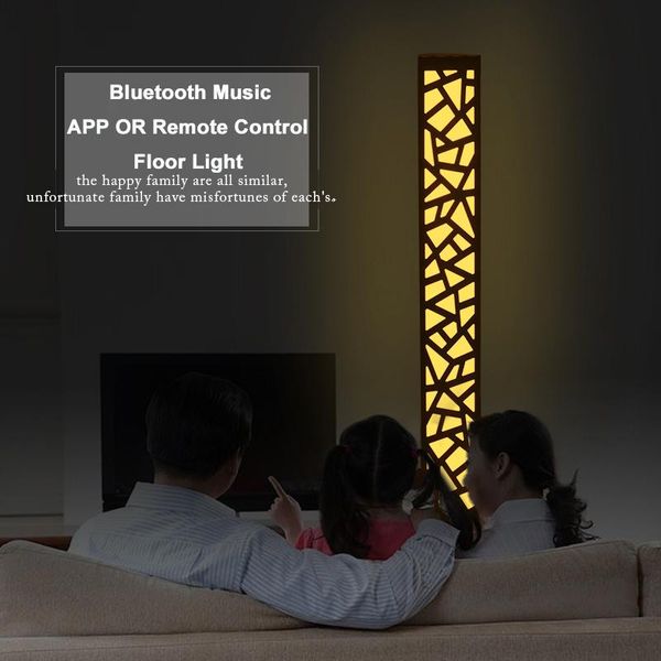 

floor lamps bluetooth music lights led modern for living room study guest veayas