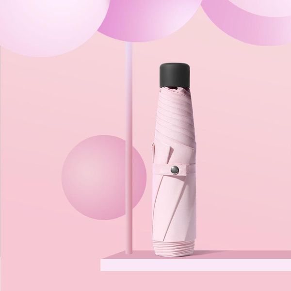 

umbrellas mini umbrella women pocket small anti uv sun rain windproof light folding