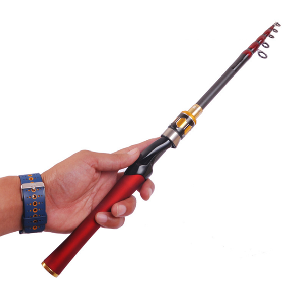 

boat fishing rods 1.8m2.1m2.4m2.7m rotating rod carbon fiber casting super light and hard travel tool