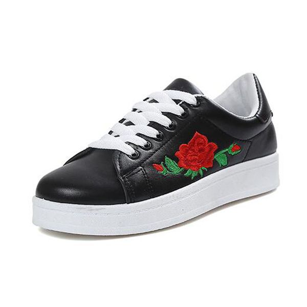 

shoes girl boy old skool x amac customs rose embroidery low high big 36-40
