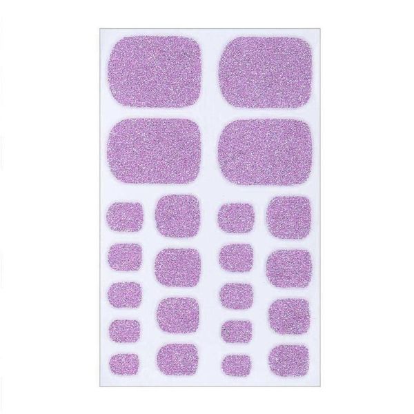 

style 22tips fashionable toenail stickers pre designed wraps sticker art diy slider waterproof full adhesive accessorie p8u6 & decals, Black