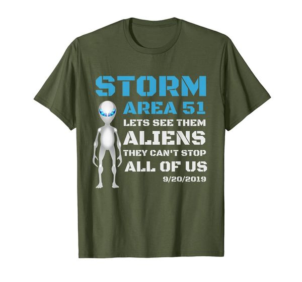 

Area 51 Shirt They Cant Stop All of Us Lets See Them Aliens T-Shirt, Mainly pictures