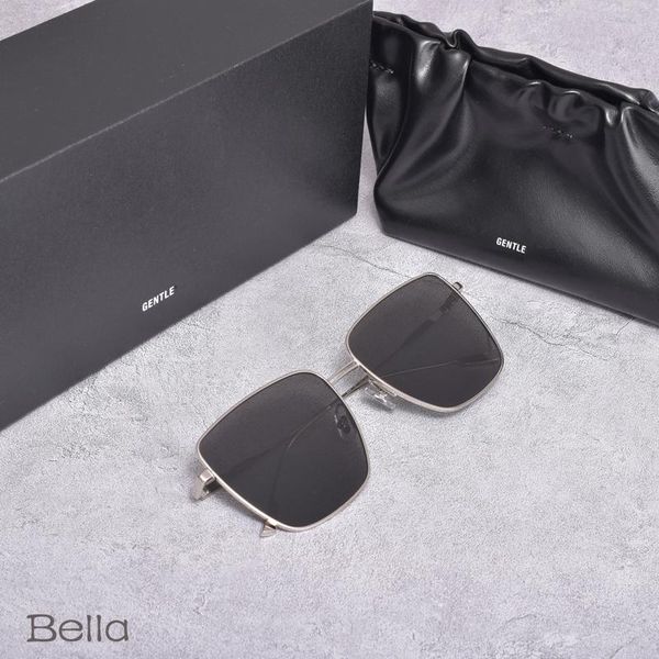 

sunglasses 2021 fashion gm women men polarized uv400 metal frame sun glasses gentle bella with case, White;black