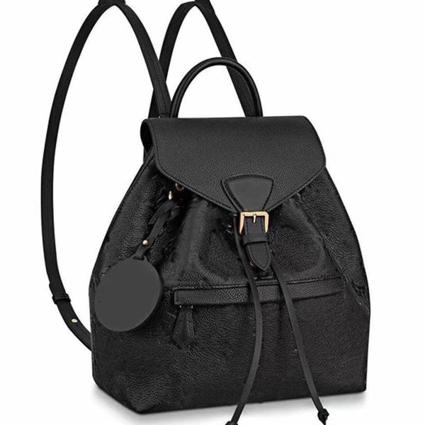 

backpack school bags removable shoulder strap cowhide genuine leather fashion letter pattern string black high quality, Red;black