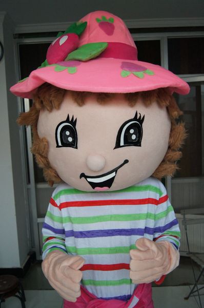 

real picture pretty girl mascot costume fancy dress for halloween carnival party support customization, Red;yellow