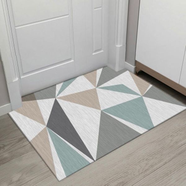 

carpets 2021 geometric printed doormat living room anti-slip floor rug absorbent bath mat bedroom kitchen carpet decorative welcome mats