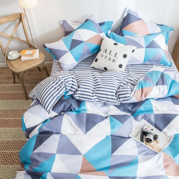 

royal style quality bedding double sanded quilt cover sheet pillowcase four-piece set sets