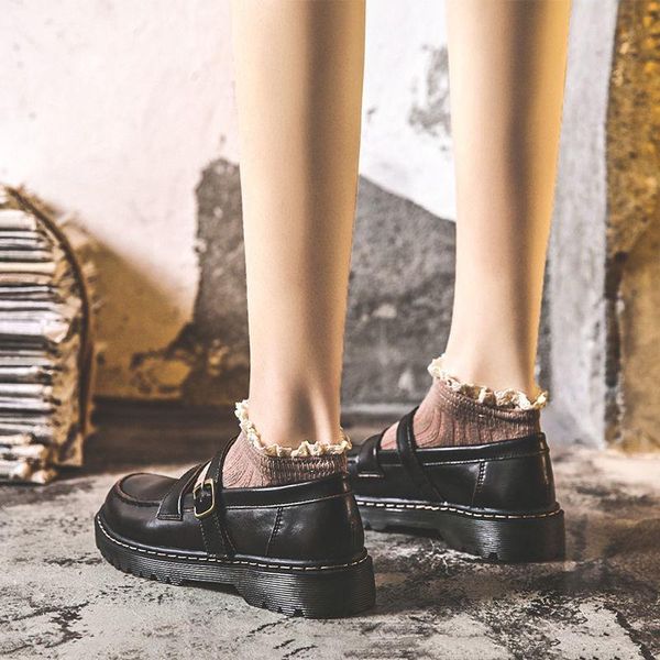 

dress shoes women heels women's leather chaussure femme zapatos mujer, Black