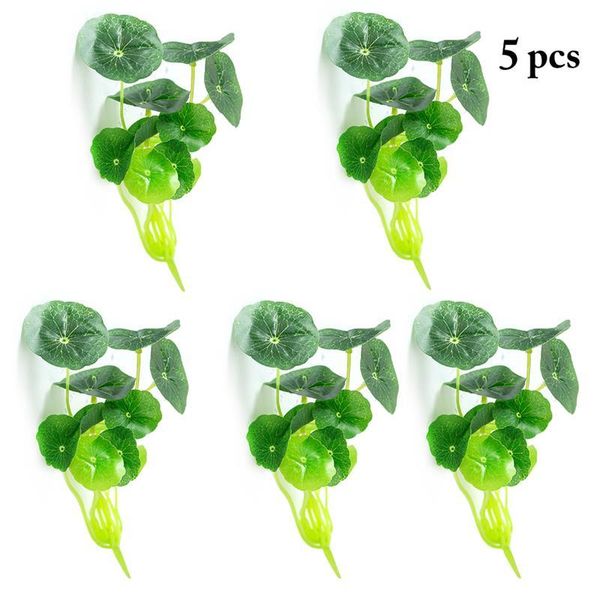 

artificial plant small plastic aquarium water grass fish tank fake simulation coin green office home decor decorative flowers & wreaths