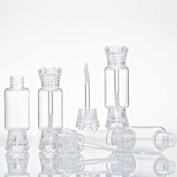 

storage bottles & jars 5pcs adorable candy shape empty lip gloss tube diy refillable container 50jf