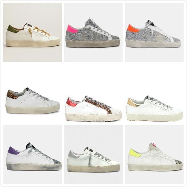 

designer italy brand hi star sneakers thick bottom women casual shoes classic white do -old dirty fashion leopard eav lc, Black