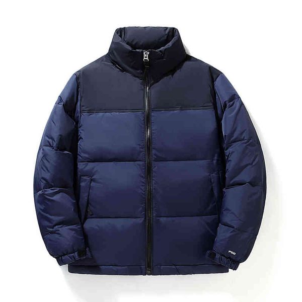 

Men's duck down et, thick coat, leisure, high-quality warm coat in winter, 2021, Black