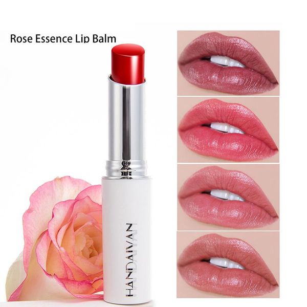 

lip balm rose essence lipstick matte texture does not take off makeup lasting moisturizing protects lips