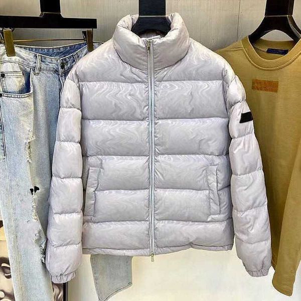 

men's winter jacket men jackets women coat cotton parka overcoat casual fashion letter printing thick warm down clothing, Black
