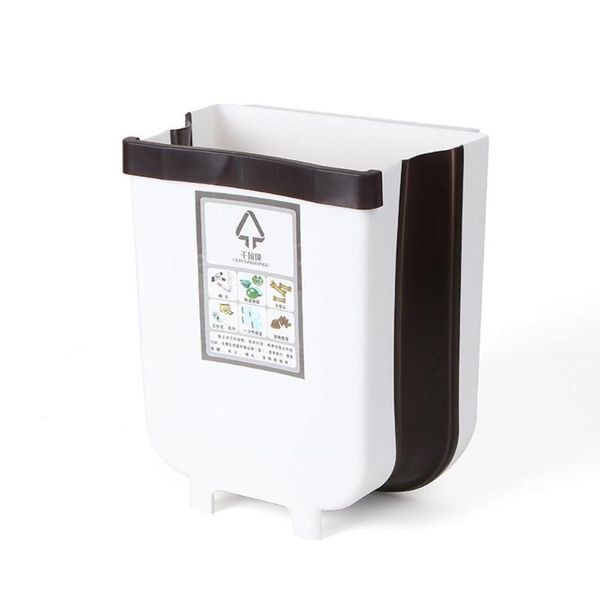 

waste bins folding kitchen trash can bin garbage recycle rubbish for dustbin