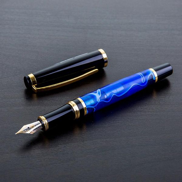 

fountain pens business pen metal golden clip calligraphy gift stationery office school supplies 0.5mm 0.38mm n