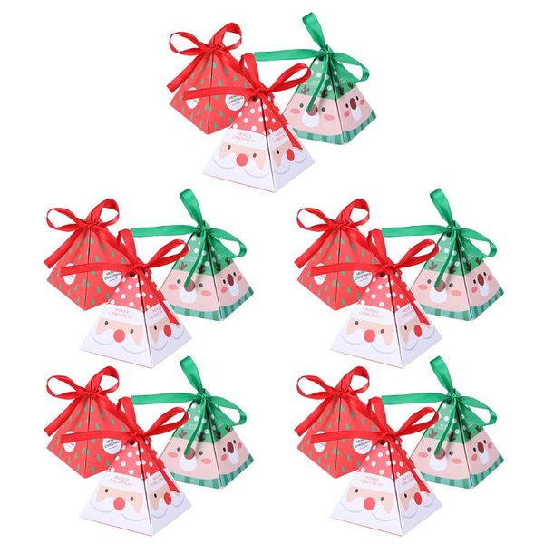 

gift wrap 15pcs christmas boxes printing decorative candy box practical bag