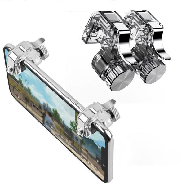 

gamepad controller l1r1 gaming shooter smartphone trigger for pubg mobile control game controllers & joysticks