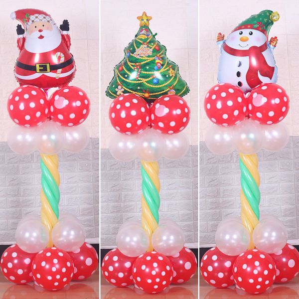 

factory outlet party decoration decorated new year's balloon column baby road guide decorated one year arch package