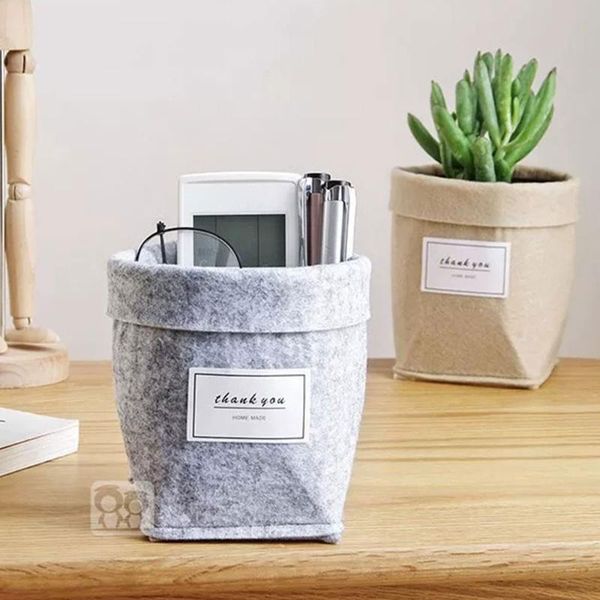 

planters & pots 3pcs 12cm indoor plant grow bag home decoration deskfelt flower growing basket fleshy pot thicken garden supplies
